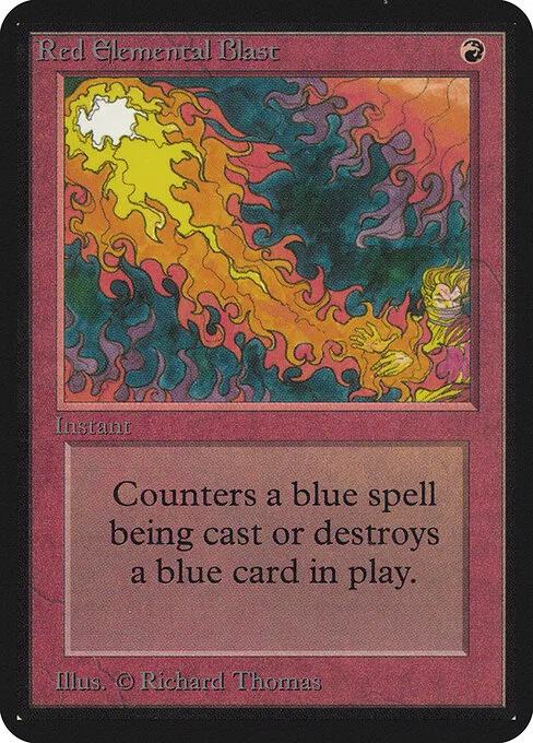 Ráfaga elemental roja
