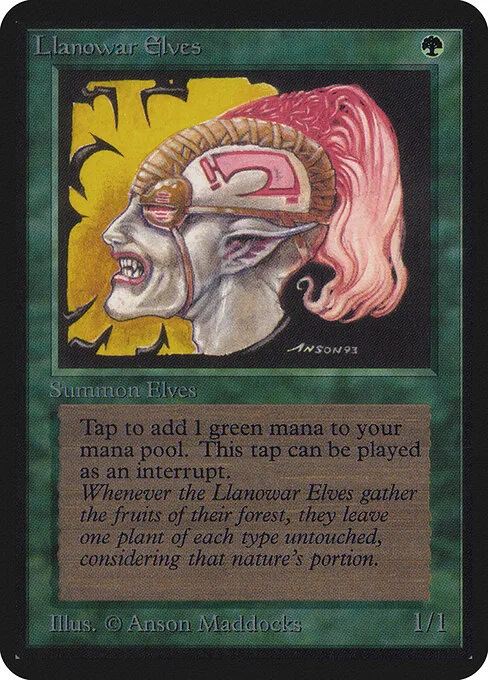 Elfos de Llanowar