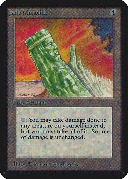 Monolito de jade