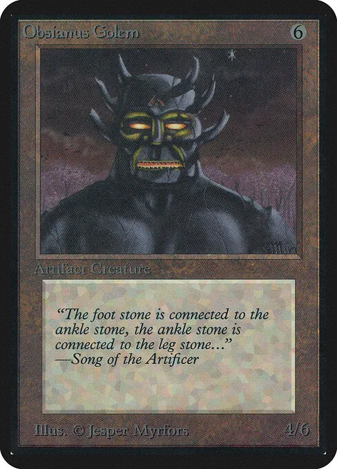 Gólem de obsidiana