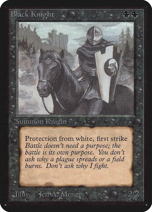 Caballero negro