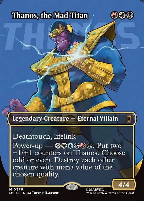 Thanos, el titán loco