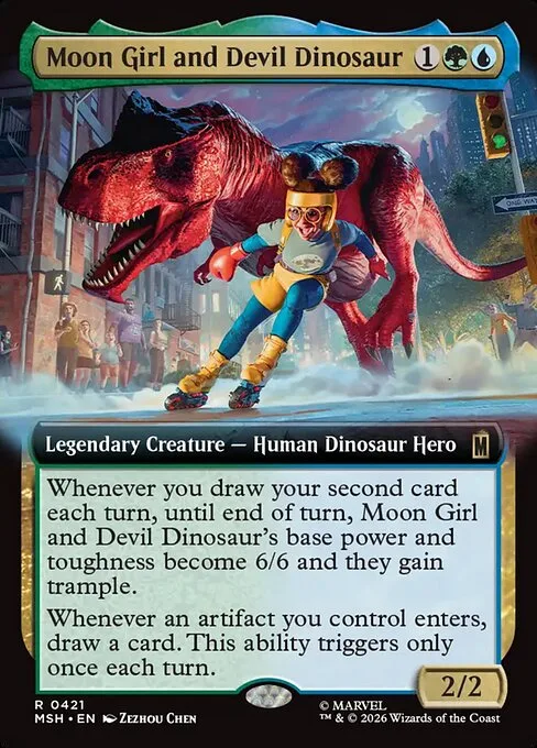 Moon Girl y Dinosaurio Diabólico