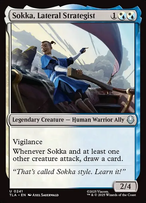 Sokka, estratega lateral