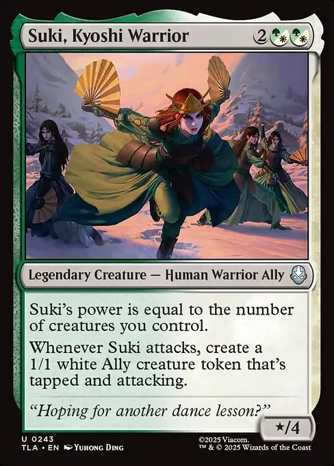 Suki, guerrera Kyoshi