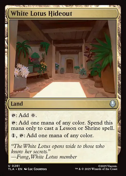 Escondite del Loto Blanco