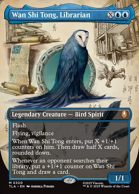 Wan Shi Tong, bibliotecario