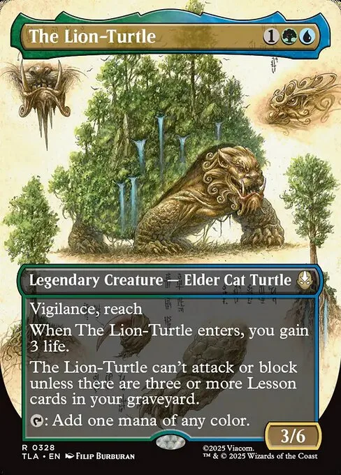 El león tortuga