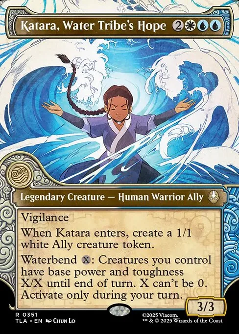 Katara, esperanza de la tribu del agua