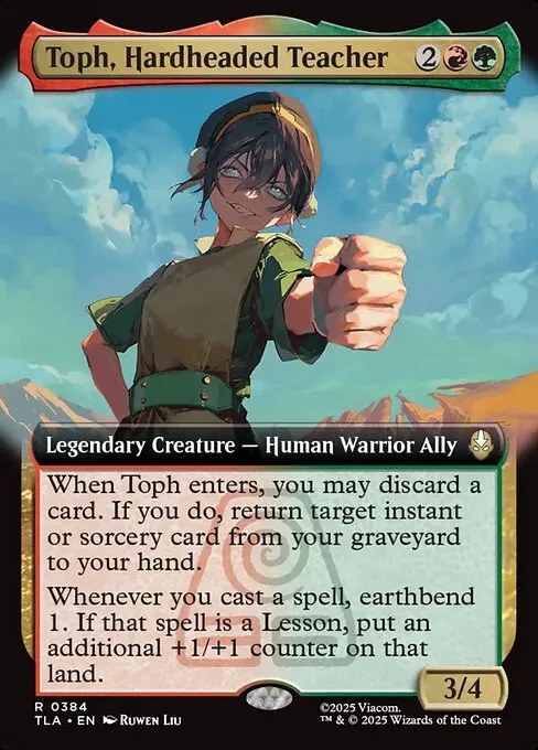 Toph, profesora testaruda