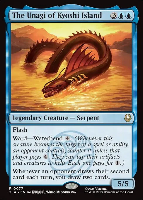 El unagi de la isla Kyoshi