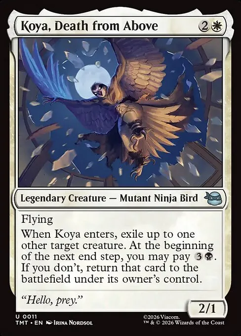 Koya, muerte alada