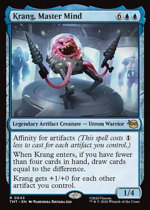 Krang, mente maestra