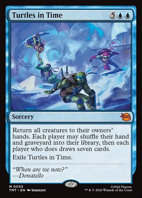 Tortugas por el tiempo
