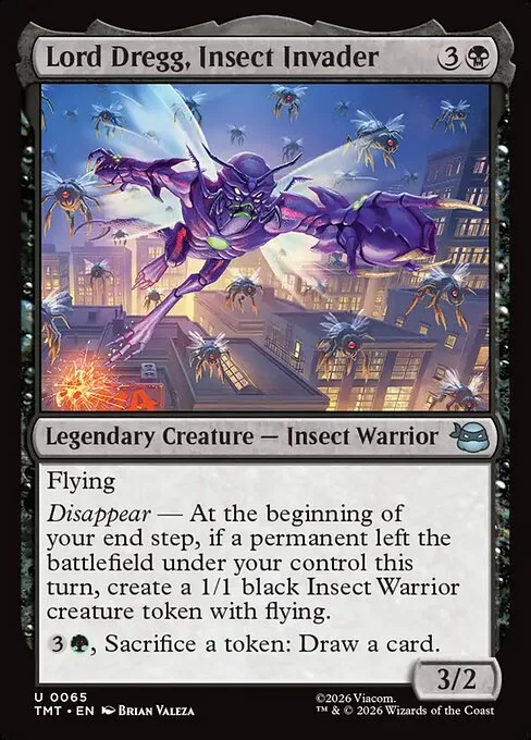 Lord Dregg, insecto invasor