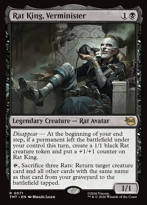 Rey de las Ratas, ministroedor