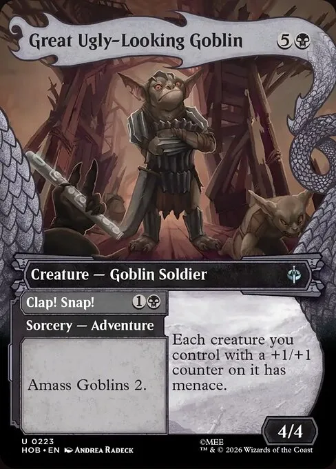 Great Ugly-Looking Goblin // Clap! Snap!