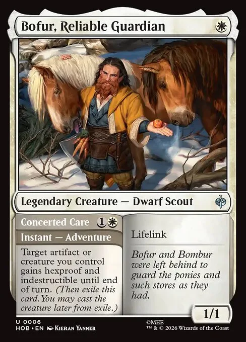 Bofur, Reliable Guardian // Concerted Care