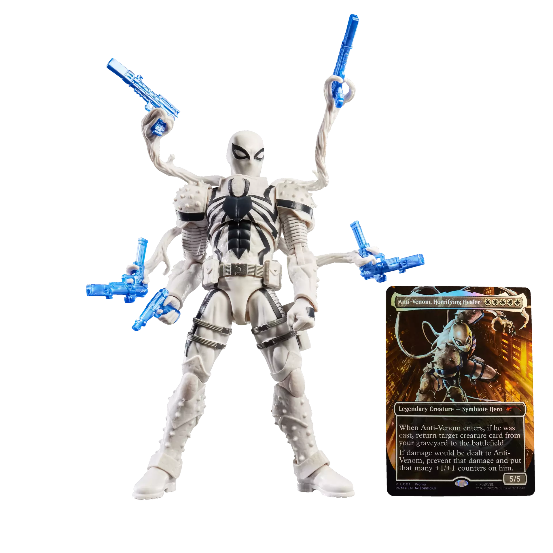 Figura coleccionable a escala de 15 cm de Agent Anti-Venom