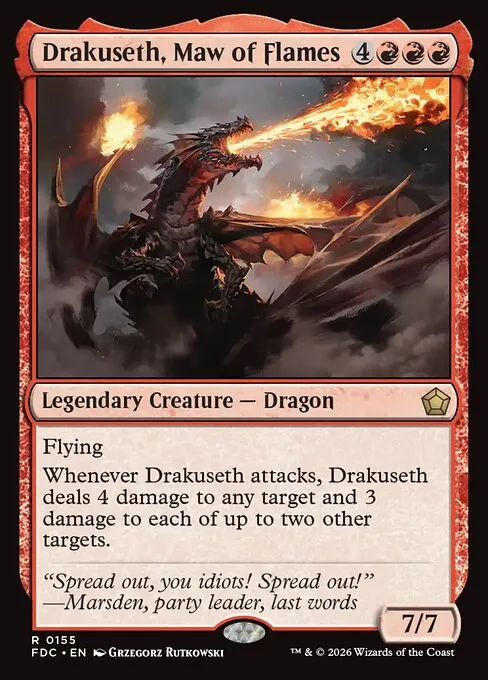 Drakuseth, fauces de fuego