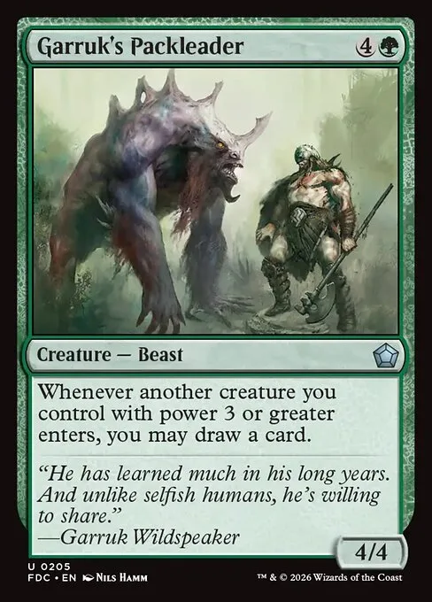 Líder de manada de Garruk