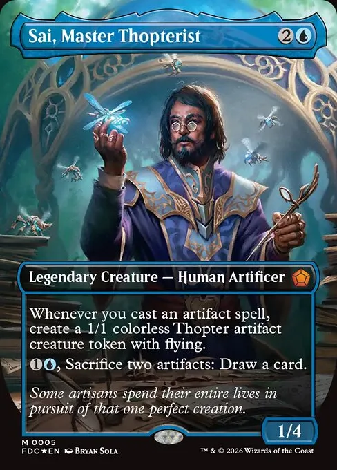 Sai, maestro topterista