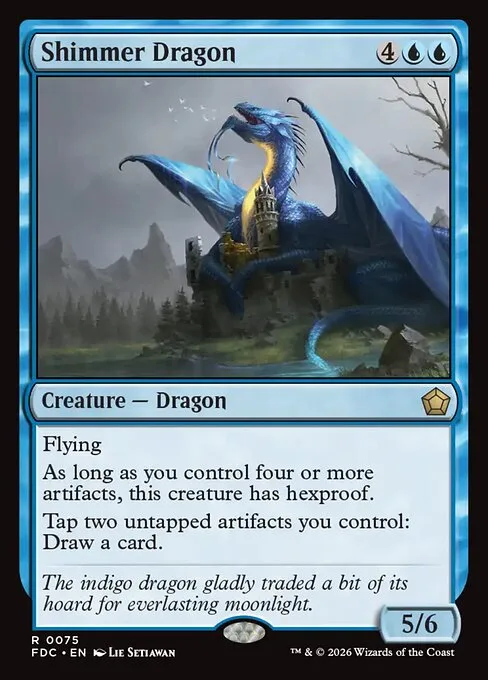 Dragón centelleante