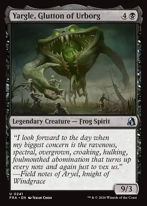 Yargle, insaciable de Urborg