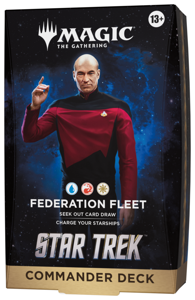 Mazo preconstruido de Commander | Star Trek "Flota de la Federación" (en inglés)