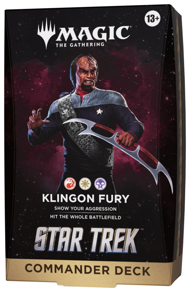 Mazo preconstruido de Commander | Star Trek "Furia Klingon" (en inglés)