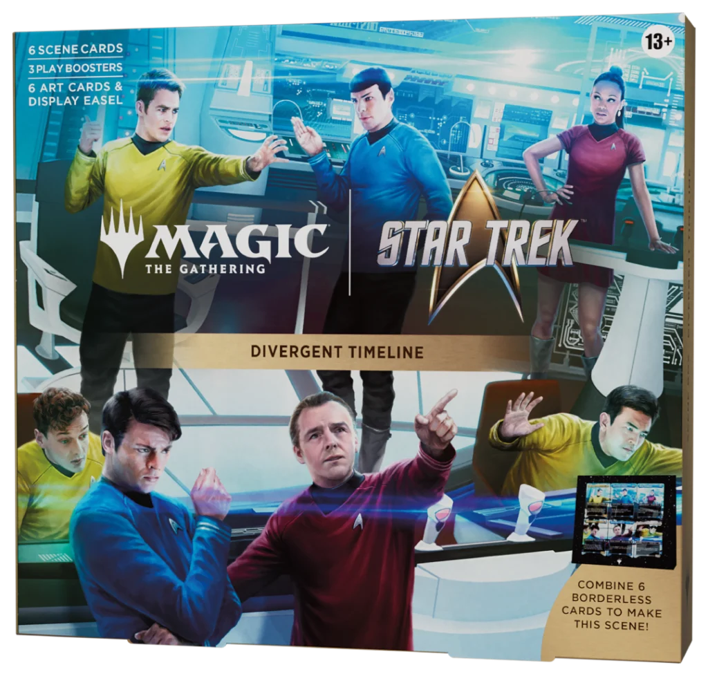 Caja de escena de Magic The Gathering | "Divergent Timeline" de Star Trek (en inglés)